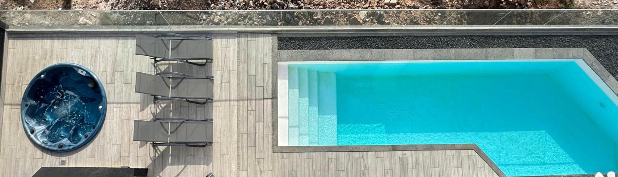 Villa Poseidon Corralejo With Private Heated Pool, Sauna And Stunning Volcano Views By Amazzzing Travel Exterior photo